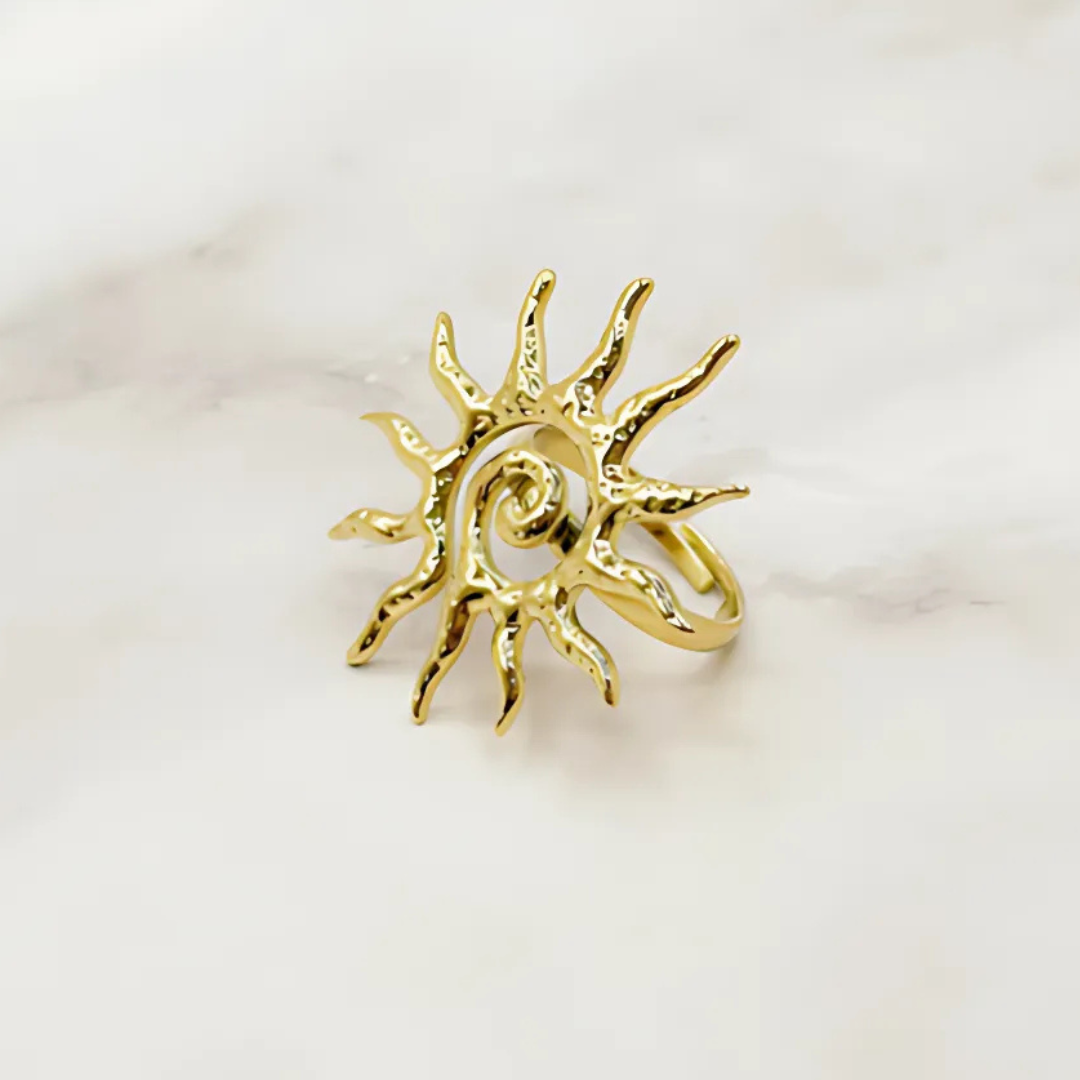 BAGUE ESPIRALE SOLAIRE